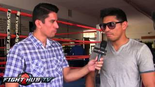 Abner Mares "Johnny Gonzalez will bring out the best in me" says man strength has kicked in