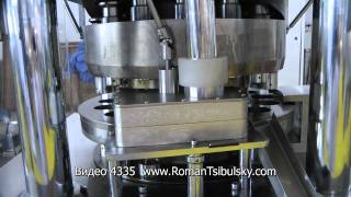 ?Автоматический роторный таблеточный таблетпресс GMP 4335 Minipress.ru