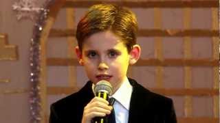 White Christmas - 9-year-old Oleg Aleksandrov