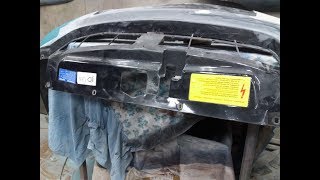 КАК СНЯТЬ НАКЛЕЙКИ С БАМПЕРА