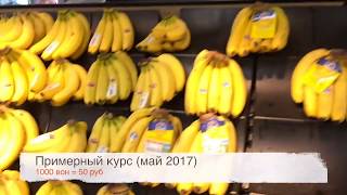 Цены на продукты в Южной Корее город Сеул (Фрукты)