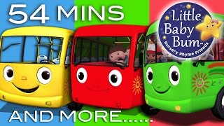 Wheels On The Bus | Nursery Rhymes for Babies | Little Baby Bum | ABCs and 123s