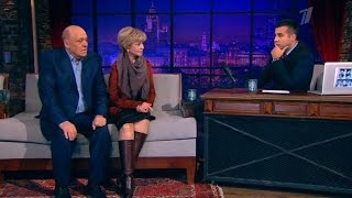Вечерний Ургант - Владимир Меньшов, Вера Алентова. 124 выпуск. 25.02.2013