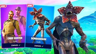 *NEW* STRANGER THINGS SKINS in Fortnite!
