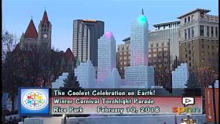 2018 Torchlight Parade & Overthrow - Saint Paul Winter Carnival