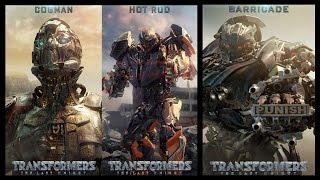 Transformers: The Last Knight - CGI Roster Motion Posters