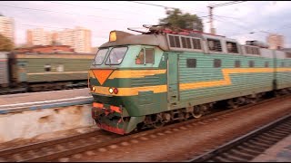 ЧС7-282 с поездом №120 Москва - Котлас