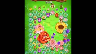 Blossom Blast Saga Level 124