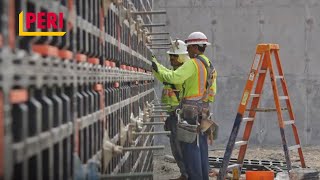 PERI DUO Lightweight Formwork Customer Review – Parking Structure, Arizona, USA