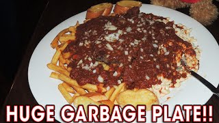 HUGE GARBAGE PLATE Challenge in Charlotte!!