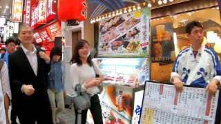 The Nightlife Street Scene in OSAKA, JAPAN