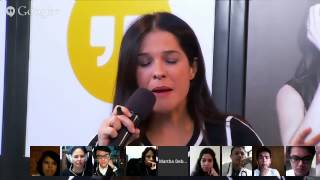 ¡Hangout y firma de autógrafos con cuentahabientes!