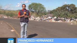 BASURA Y ESCOMBRO DAN LA BIENVENIDA AL ESTADIO CORA