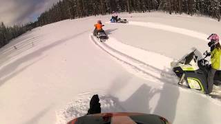 Kids Skidoo 300 Freestyle Powder ride