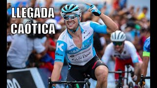 Llegada caótica en la Vuelta San Juan - Etapa 1 - Resumen