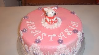 Торт "Hello Kitty"