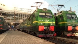 Отправление 2ЭС4К-047 с поездом №436 Адлер — Екатеринбург