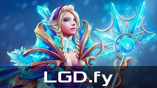 LGD.fy — Crystal Maiden, Offlane (Dec 3, 2019) | Dota 2 patch 7.23 gameplay