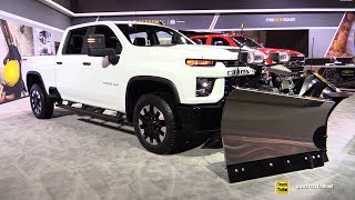 2020 Chevrolet Silverado 2500 HD with Snow Plow - Walkaround - 2019 Chicago Auto Show