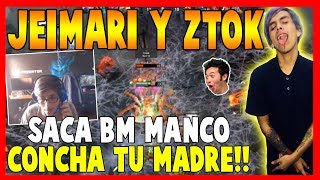 JEIMARI Y ZTOK JUNTOS EN RANKED - SACA BM MANCO CTM | DOTA 2