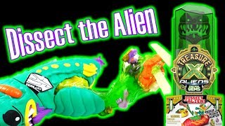 Treasure X Alien ? Cutting Open Aliens for Treasure and Slime