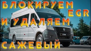 Удаляем сажевый фильтр и ЕГР Газель Камминс евро5