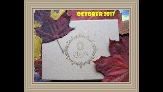 L'BOX Октябрь 2017 - все самое главное, меньше, чем за 2 минуты!