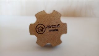 Гайка барашек из фанеры! Легко и быстро!!!