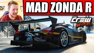 The Crew Wild Run New Update: Pagani Zonda R - Snow Drifting, Tandems, Track Test!