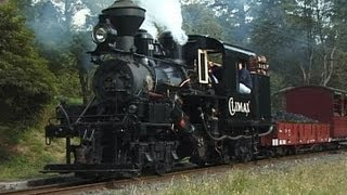 Climax Geared Steam Locomotive - Last run before overhaul: Australian Trains