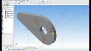 Компас 3D, Autodesk Inventor - Пневмоаппарат золотниковый - Деталь №3 - Фланец