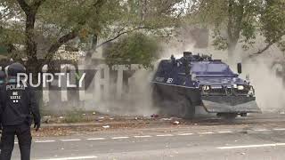 Germany: Tensions, arrests as eviction of Berlin"s "Kopi" trailer camp goes ahead