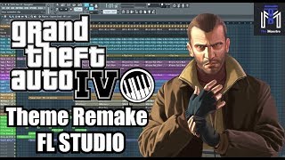Grand Theft Auto IV Theme Piano Cover ( FL Studio Remake )
