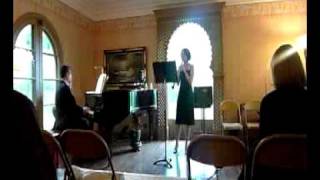 Victoria Sabonjohn plays Mozart's Oboe Concerto, movement 2 Adagio