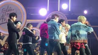 [180111] GDA EXO Diamond and Run This Performance Fancam