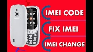 Nokia 3310 New Change invalid IMEI without Box | Nokia China 3310 New IMEI Change with keypad Code