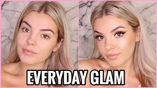Everyday Pretty Glam Makeup Tutorial ?? Jasmine Hand