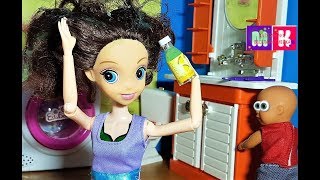 ПРИЧЕМ ТУТ МАКС? КАТЯ И МАКС ВЕСЕЛАЯ СЕМЕЙКА #Мультики с куклами #Барби  #кукла
