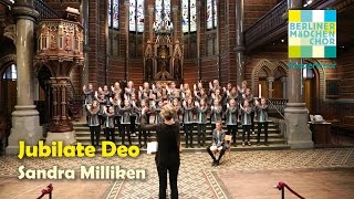 Jubilate Deo (Sandra Milliken) | Berliner Mädchenchor: SSAA and (body)percussion | Lund/Sweden