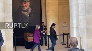 France: Rare national tribute held at Les Invalides for late actor Jean-Paul Belmondo
