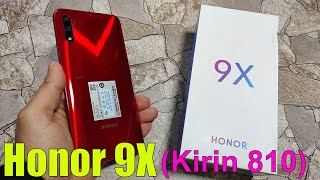 Honor 9X (Kirin 810) Распаковка и краткий обзор.