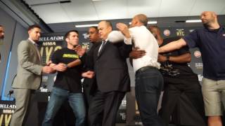 Bellator NYC: Chael Sonnen and Wanderlei Silva GET HEATED!