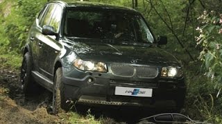 Тест драйв BMW X3 на бездорожье