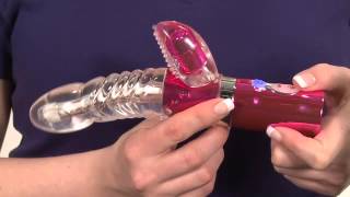 Заряжаемый от USB вибромассажер PRINCESS JEWELS   SE-0697-14-3