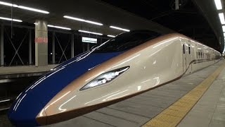 【長野駅 新幹線ホーム】～発車メロディー「信濃の国」で始発出発！！～