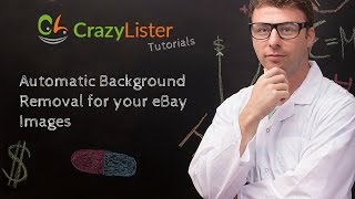 Awesome Feature for Online sellers - Automatic Image Background Removal | Crazylister tutorial