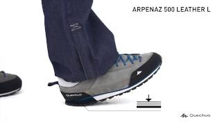 Tênis Arpenaz 500 Leather Feminino Quechua - Exclusividade Decathlon