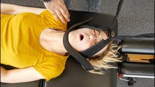 SHOCKING *Y-Strap* BACK CRACK for SCOLIOSIS