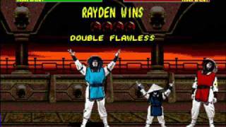 Mortal Kombat 2 all fatalities babalities & friendships