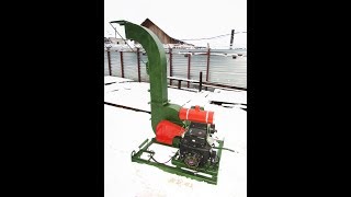 Измельчитель древесины, рубительная машина, щепорез